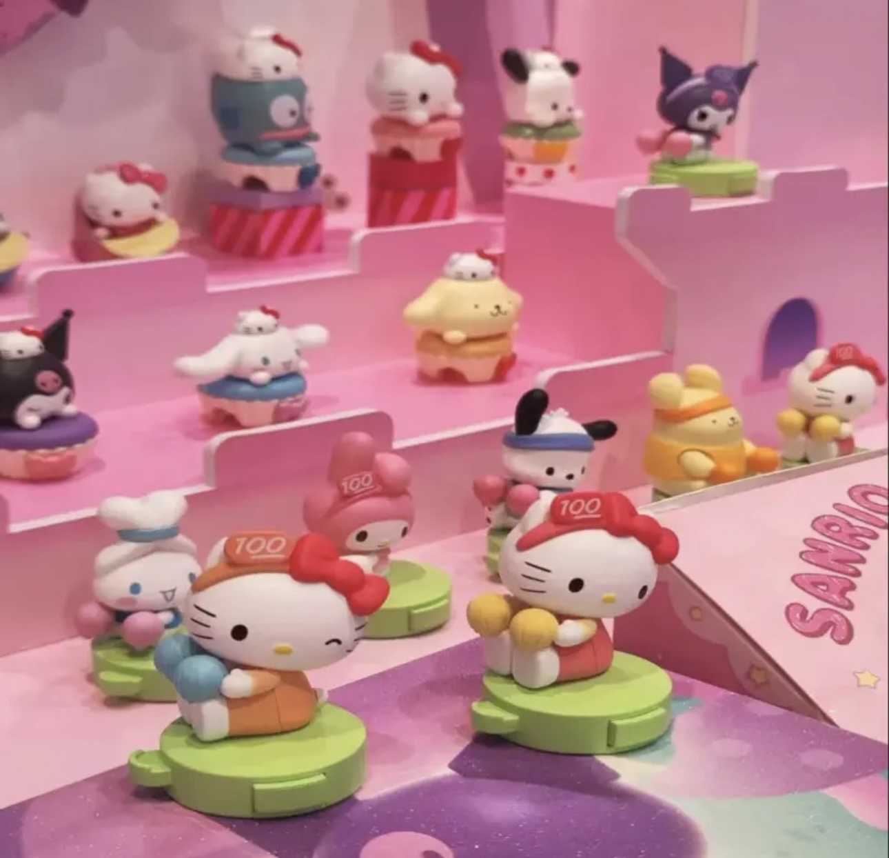 【拆盒拆袋】三丽鸥满分打气团系列萌趣豆潮玩盲盒萌粒