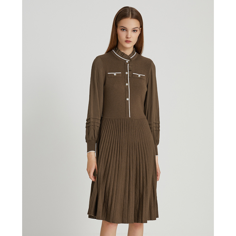 【诗语】莱芙艾迪儿长袖连衣裙1E4L94014