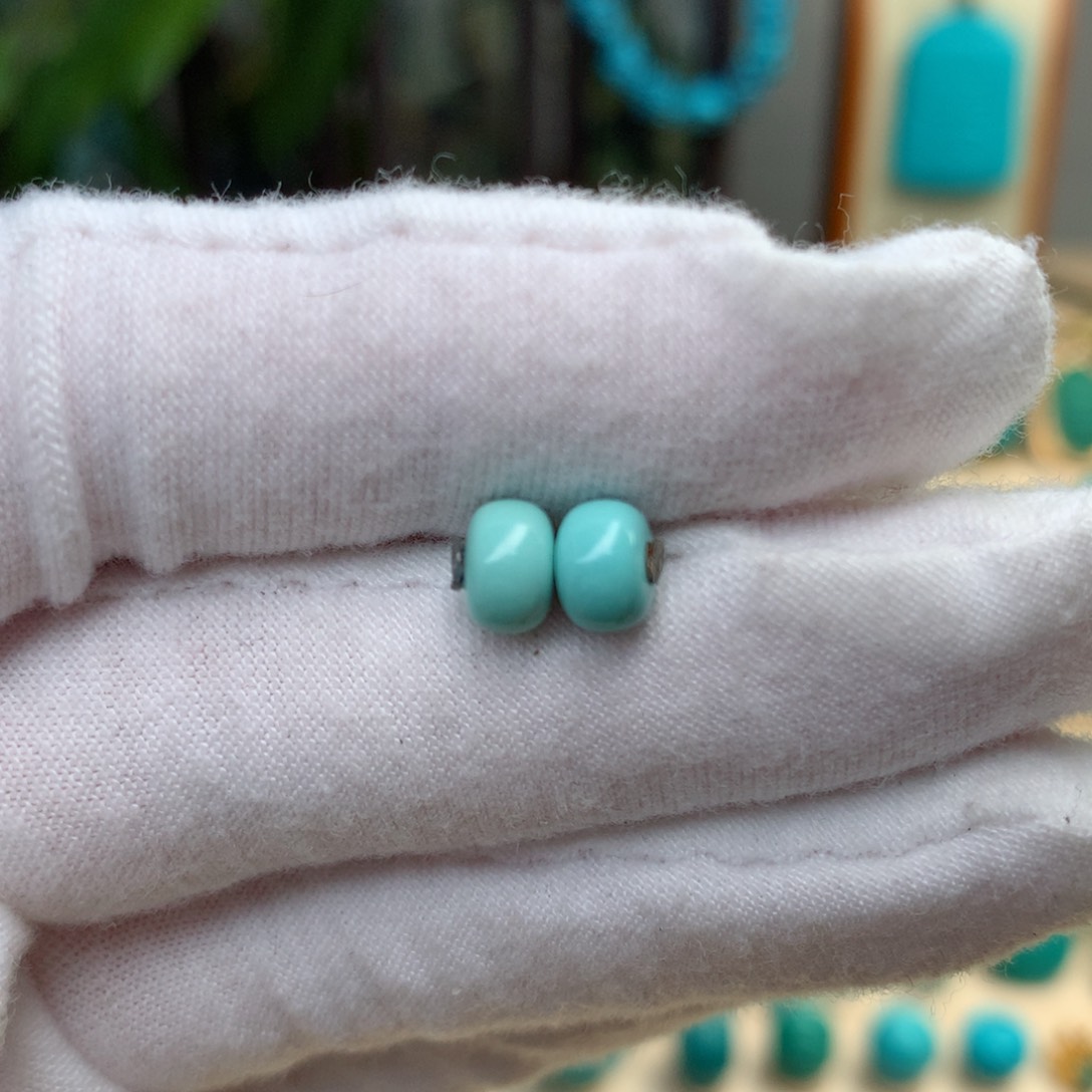 绿松石珠宝半成品未镶嵌