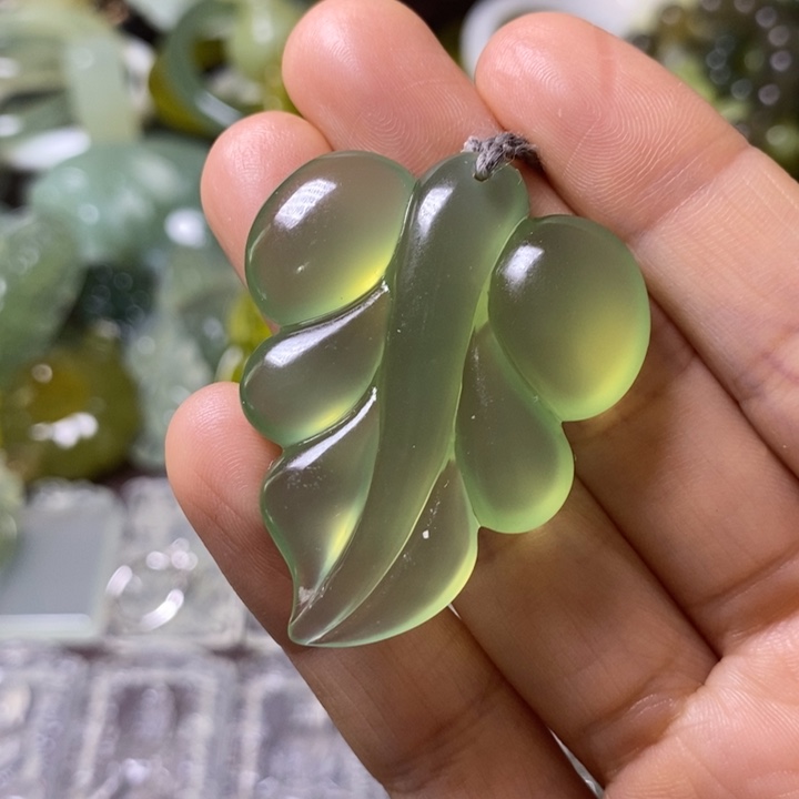 岫玉岫玉挂件未镶嵌