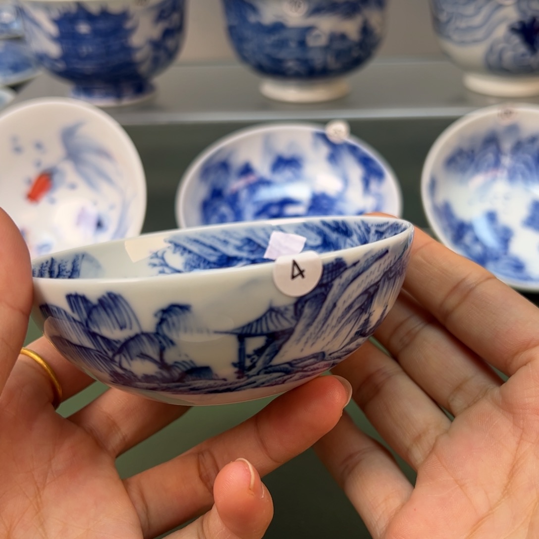 杯木木景德镇纯手绘茶具4