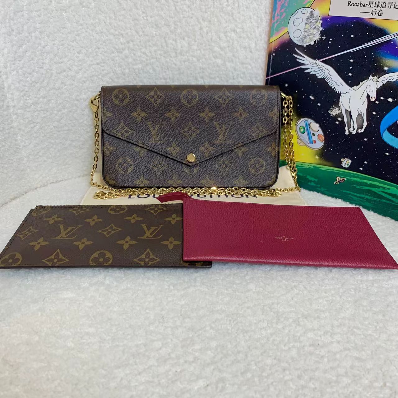 99新 LouisVuitton/路易威登 壹臻/老花三合一 芯片  87697970