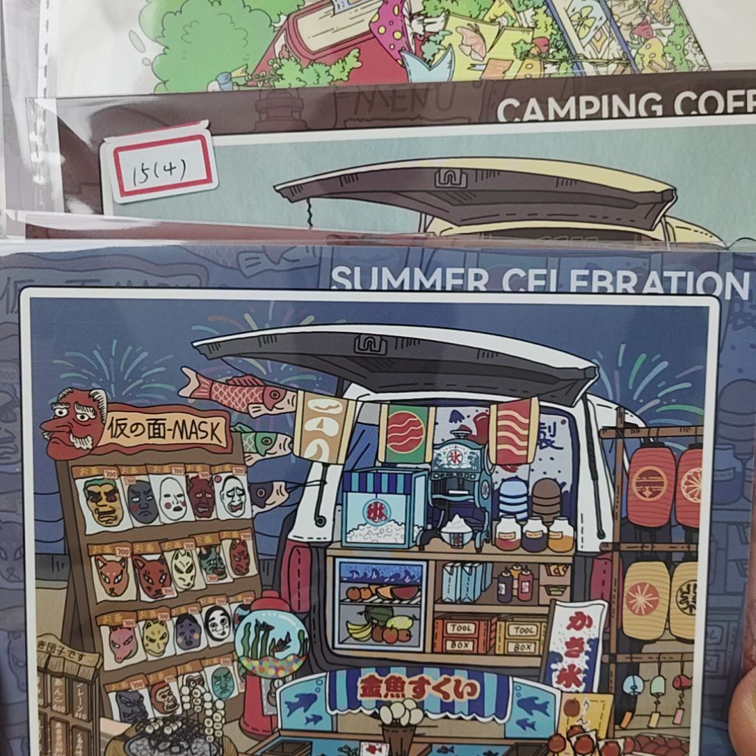 造景贴纸现场选购