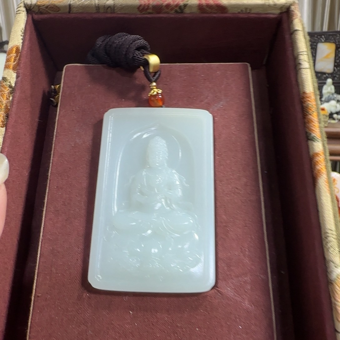 和田玉挂件未镶嵌5****7