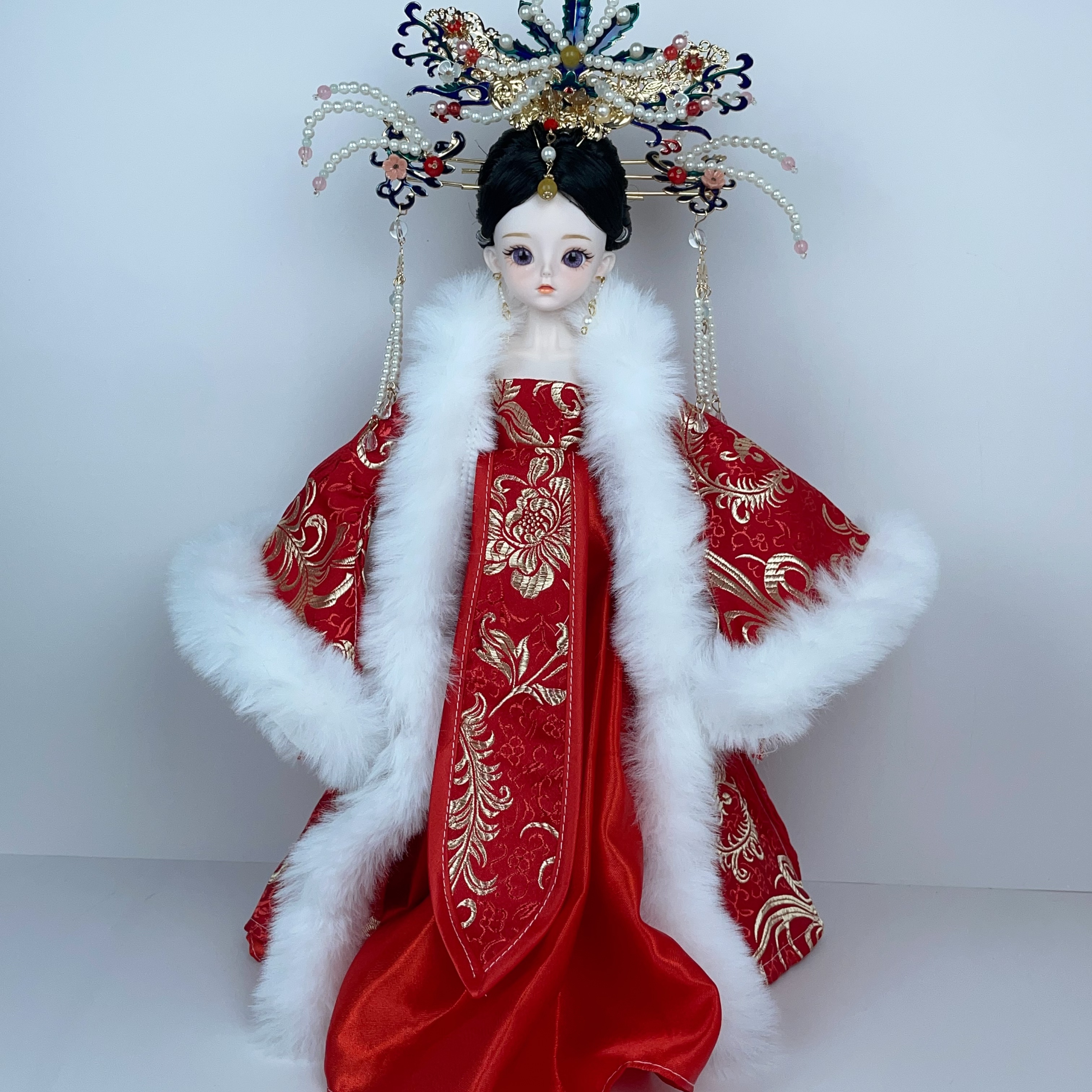 【直播专用】漫美手工娃娃摆件礼品30厘米娃娃可穿脱