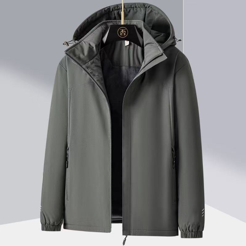 【BKdeng】欧米斯高弹加棉加绒户外棉衣