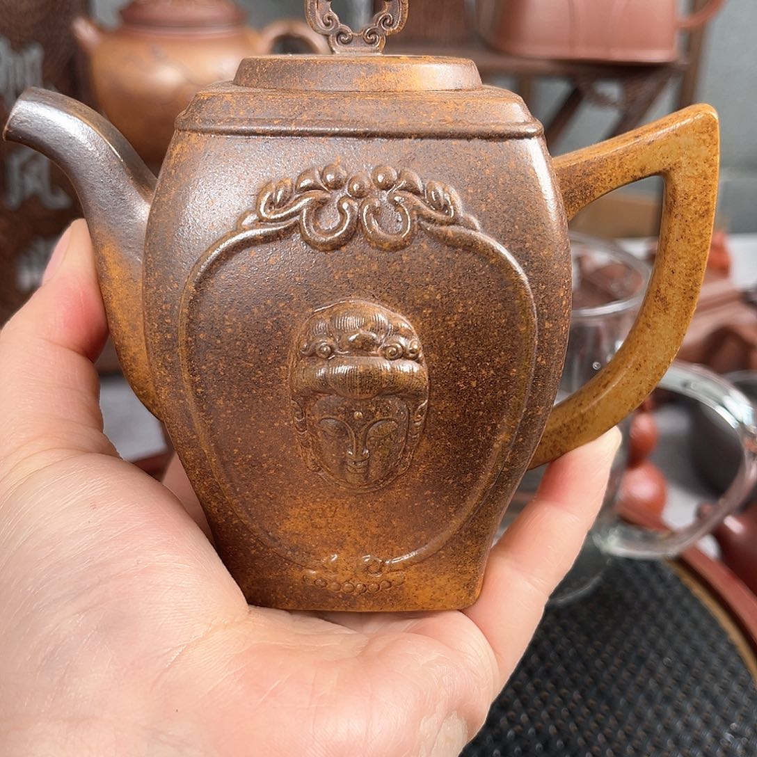 紫泥茶壶宜兴紫砂