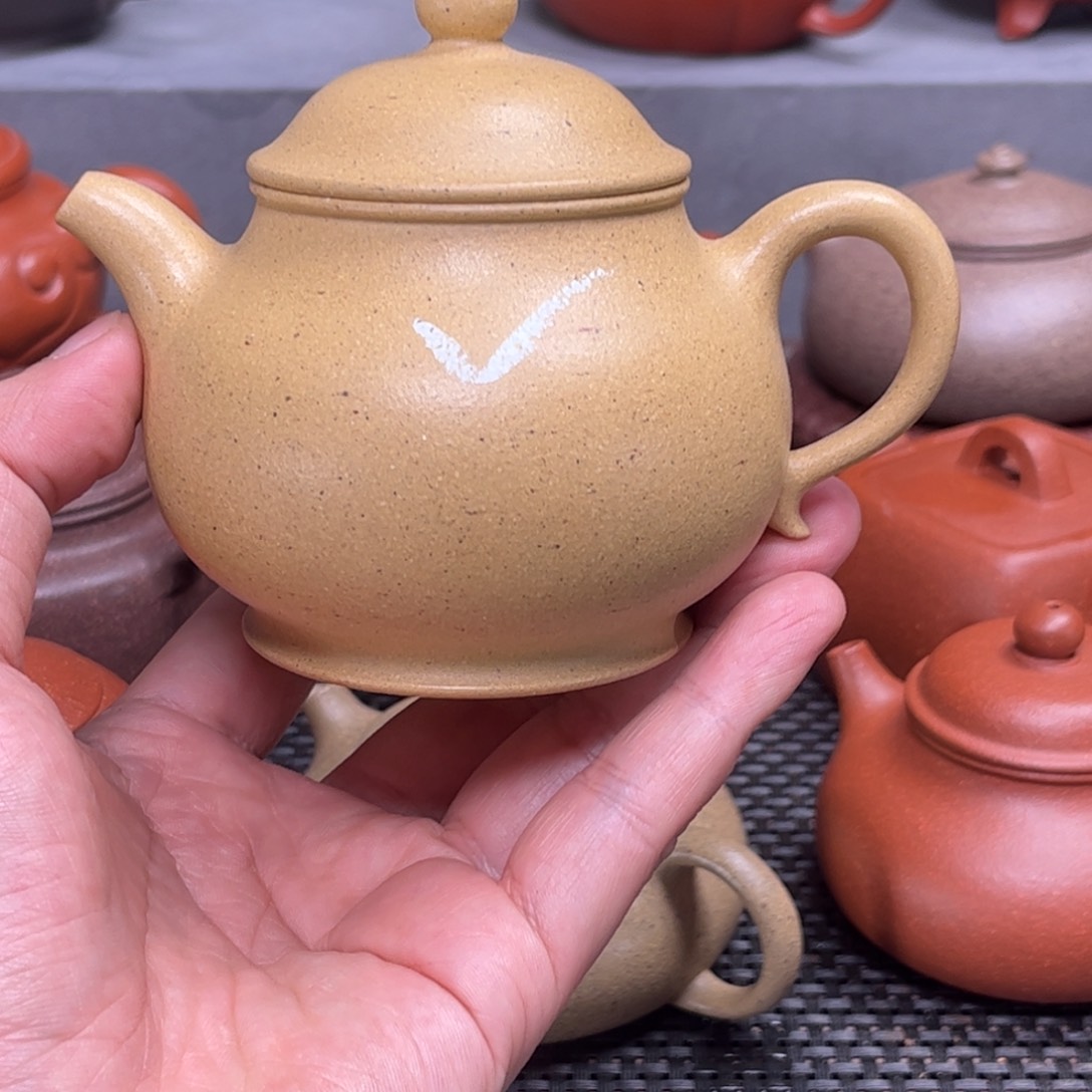 紫砂茶壶紫砂艺术茶具套装本绿