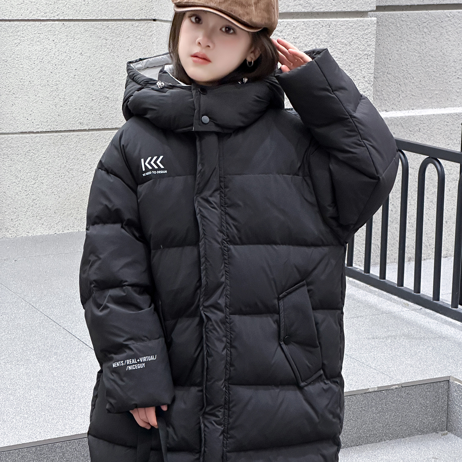 801-814极寒时尚儿童羽服服加厚详情尺码表（听主播报编码下单！！！）