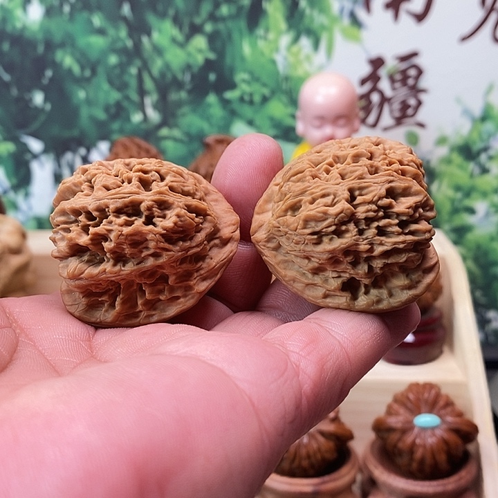 文玩核桃吊坠鲸*涿鹿三角南疆石