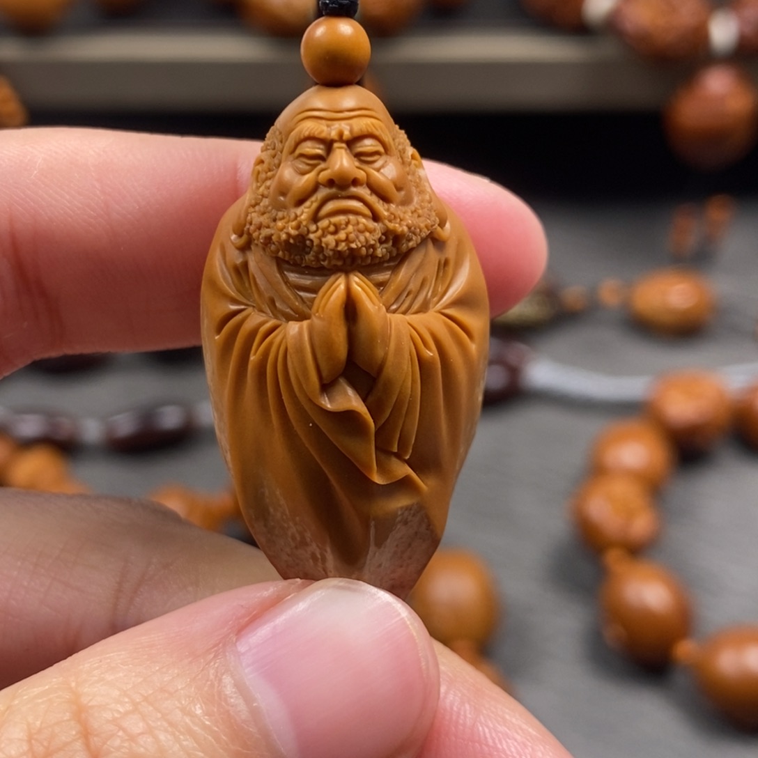 橄榄核手串/手链包衣达摩