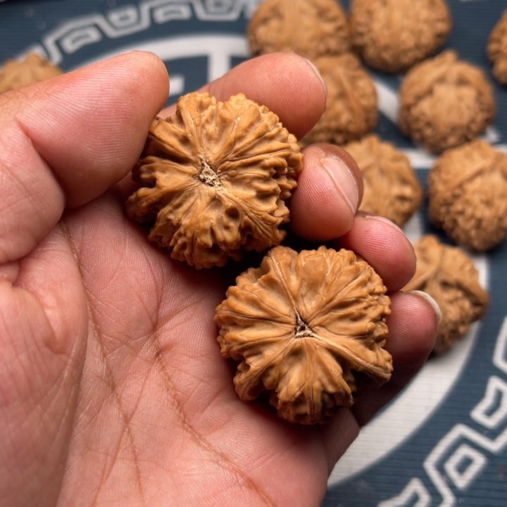 文玩核桃吊坠茶**七三棱