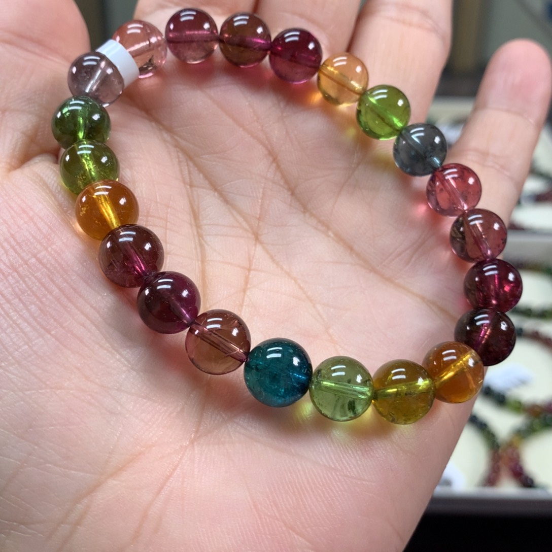 碧玺手链未镶嵌9➕