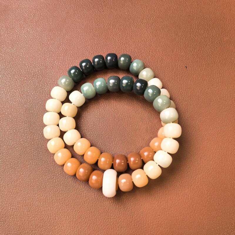 S0510-渐变双圈+跑环手串（无礼盒）