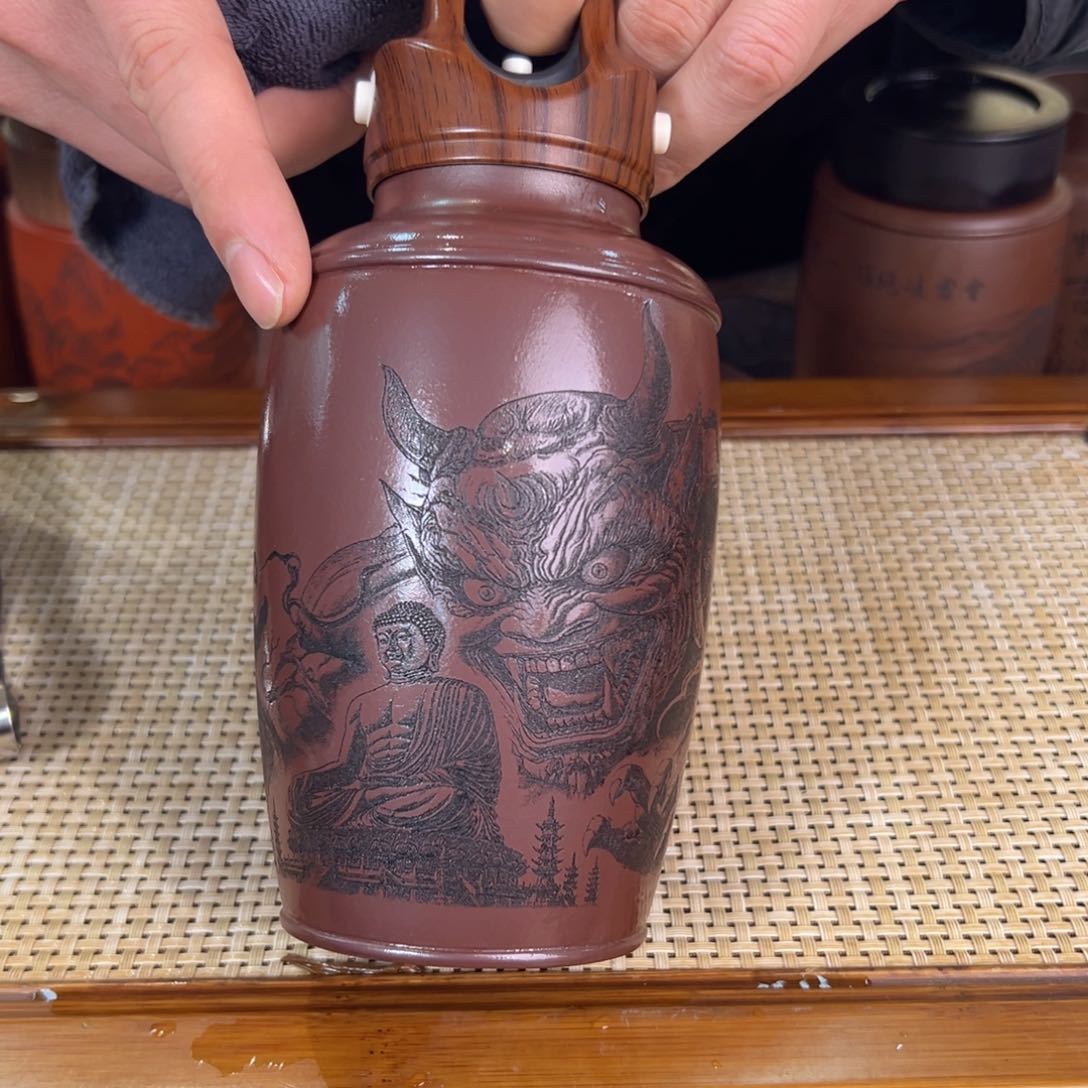 紫砂茶叶罐精品紫砂