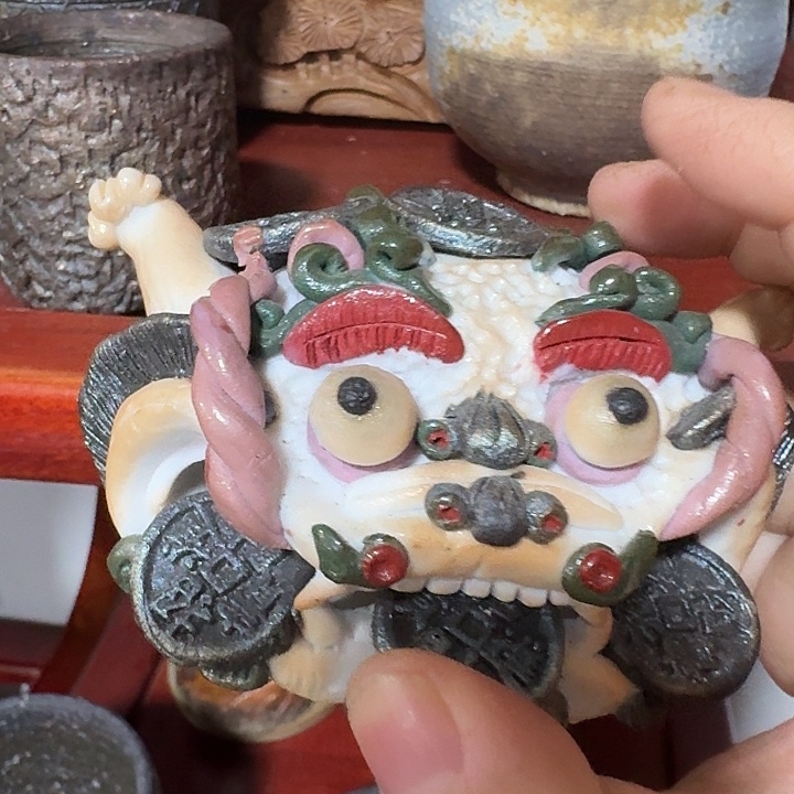 蔷***薇主人杯一个，瓷。。。