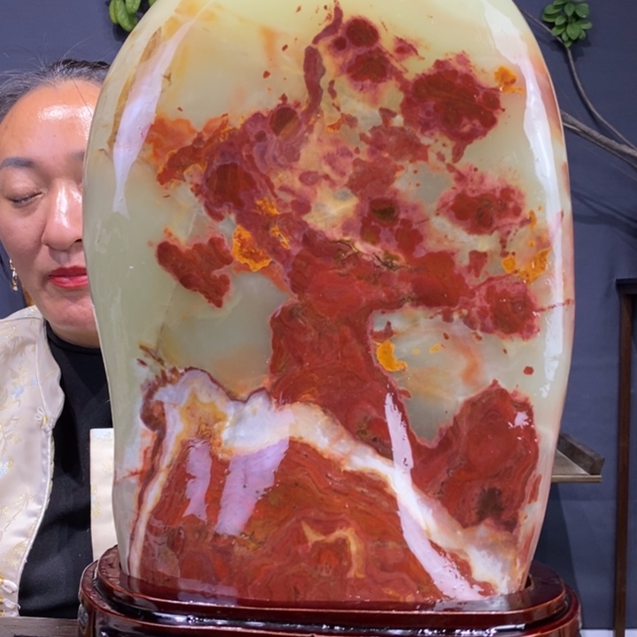 石材精品古青石摆件