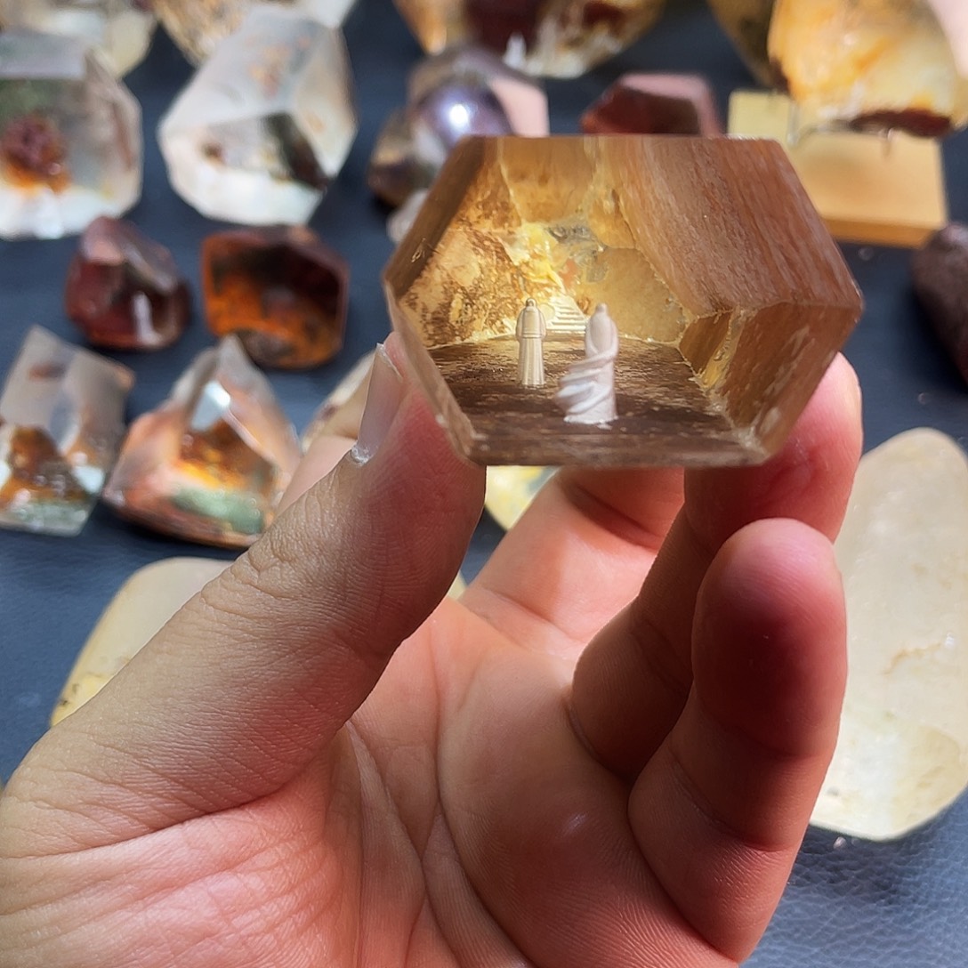 ****爷珠宝半成品未镶嵌水晶