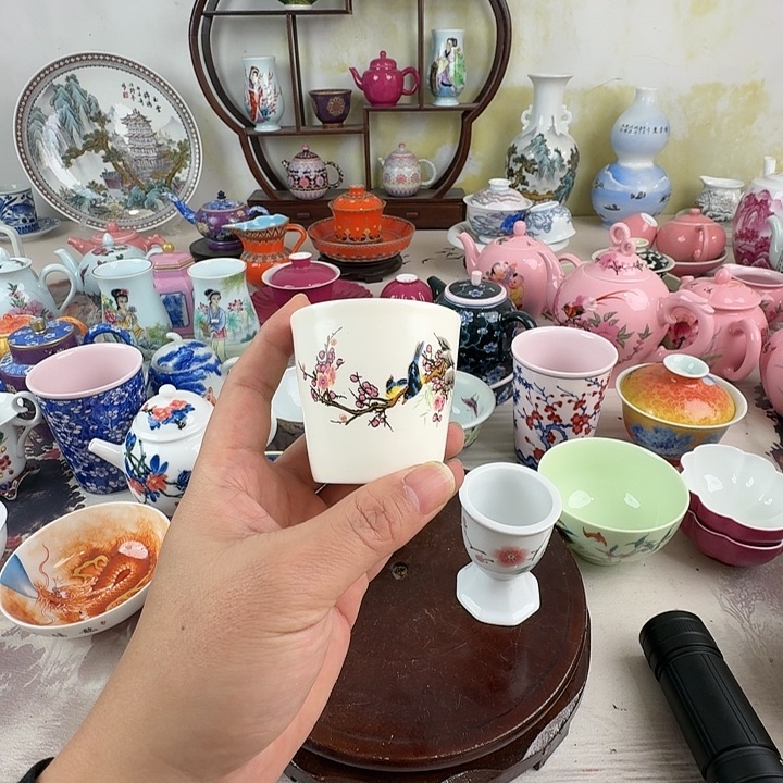 陶摆件景德镇陶瓷老厂瓷1