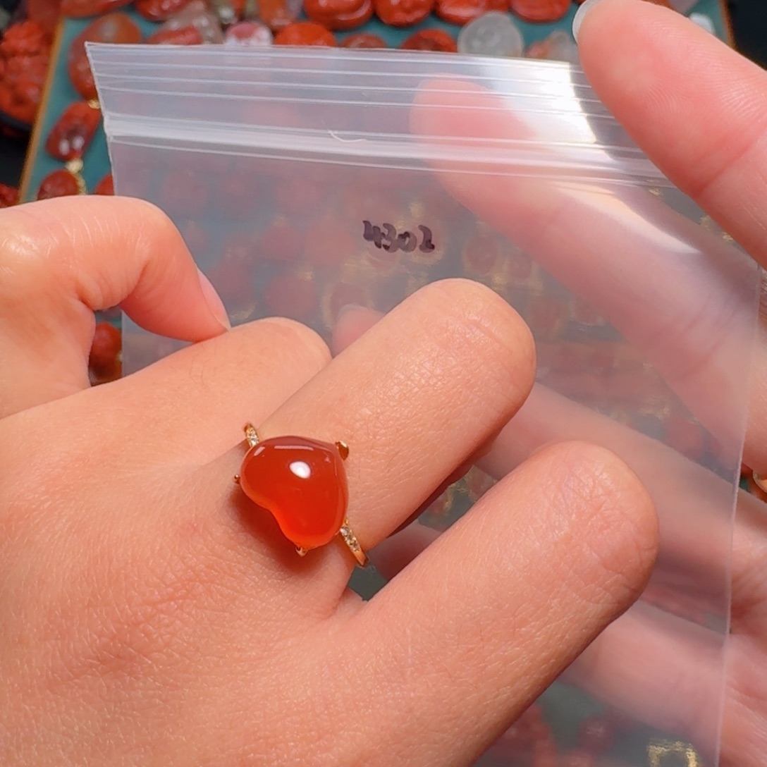 南红玛瑙南红银S925镶嵌