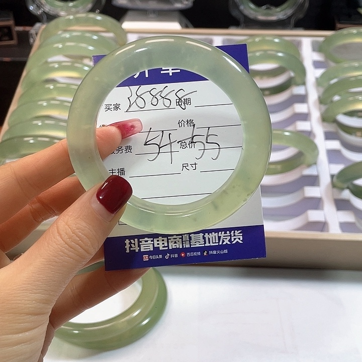 蛇纹石玉手镯未镶嵌L*n