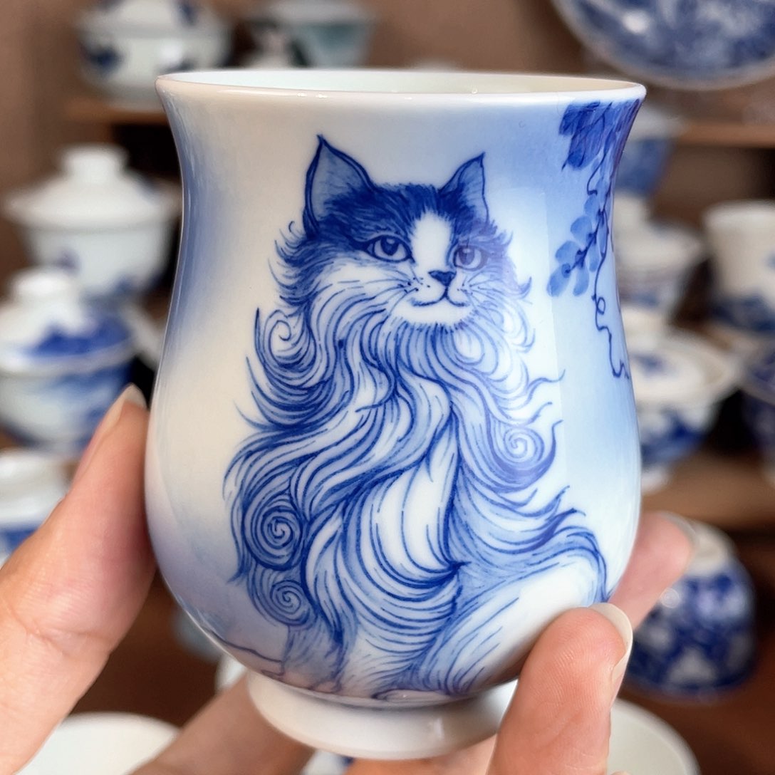 景德镇陶瓷手工手绘