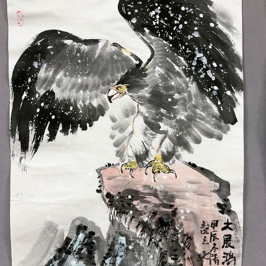 国画国画纯手绘作品请放心去藏