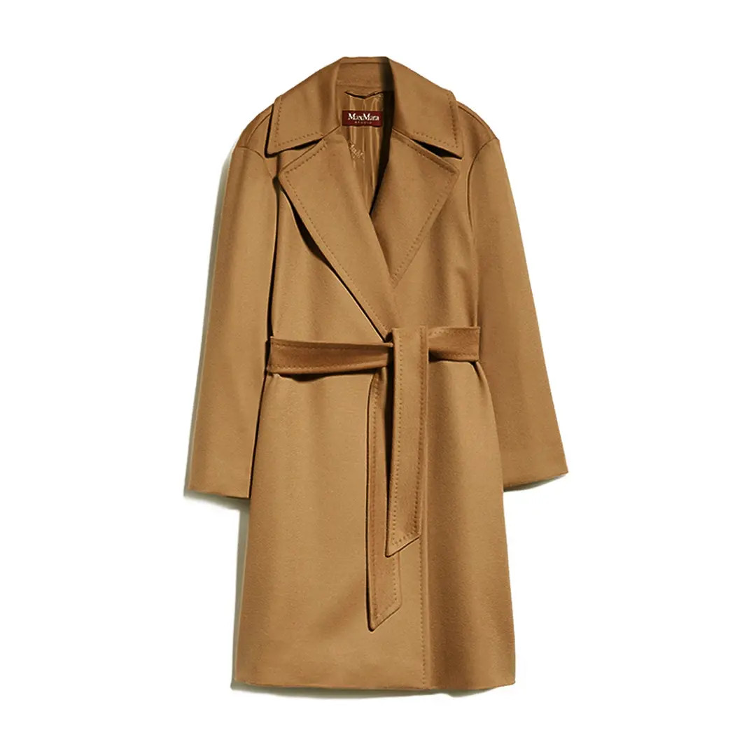 MaxMara【国现 专柜13000】女士羊毛大衣 Tigre 056