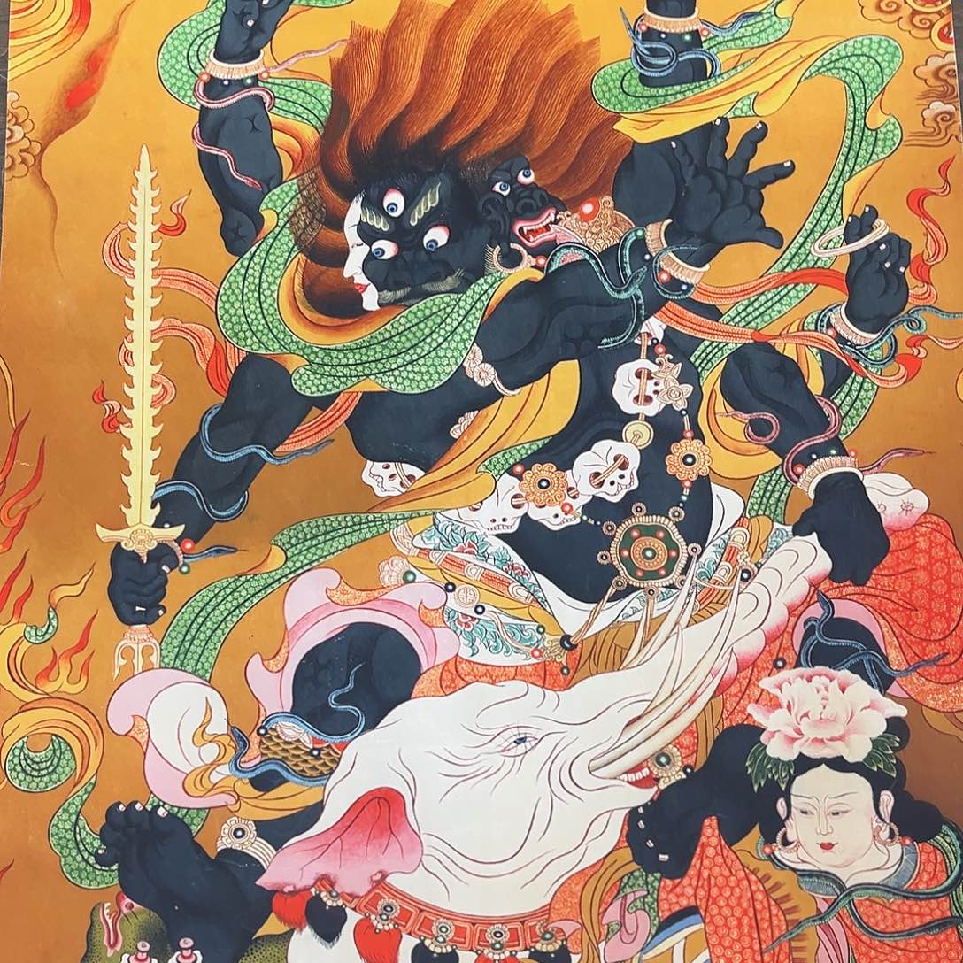 卷轴画唐卡精品原作