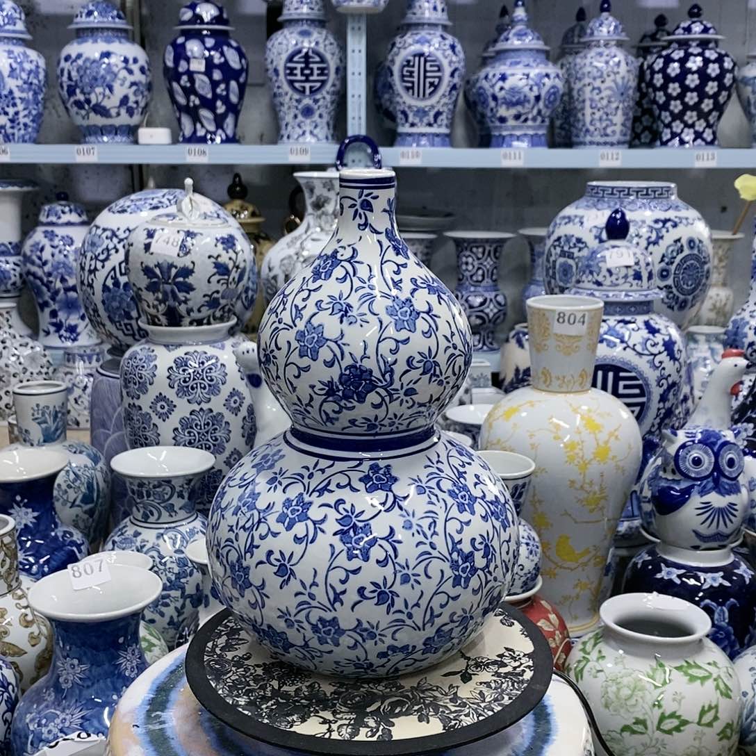 【闪购商品】摆件葫芦瓷器30.18…………………………