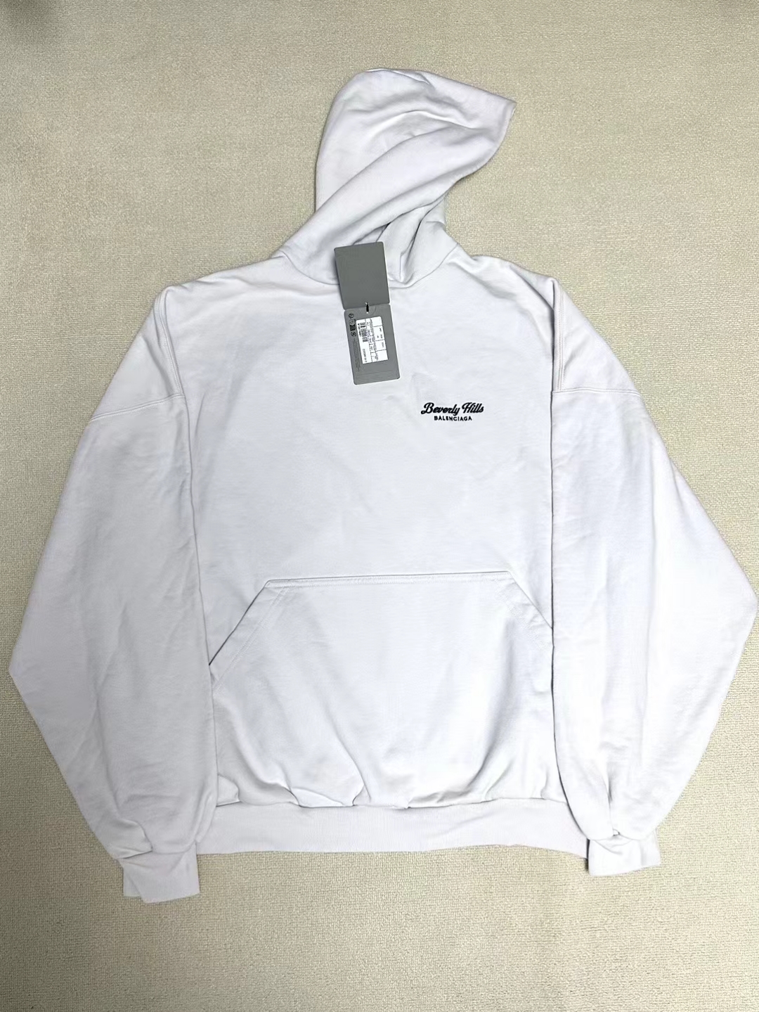 全新未使用 Balenciaga/巴黎世家 2码 24fw 比佛利山庄卫衣