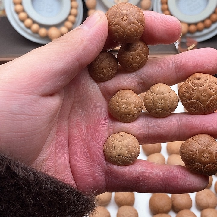 吊坠凤眼菩提负*涵尼泊尔菩提五星