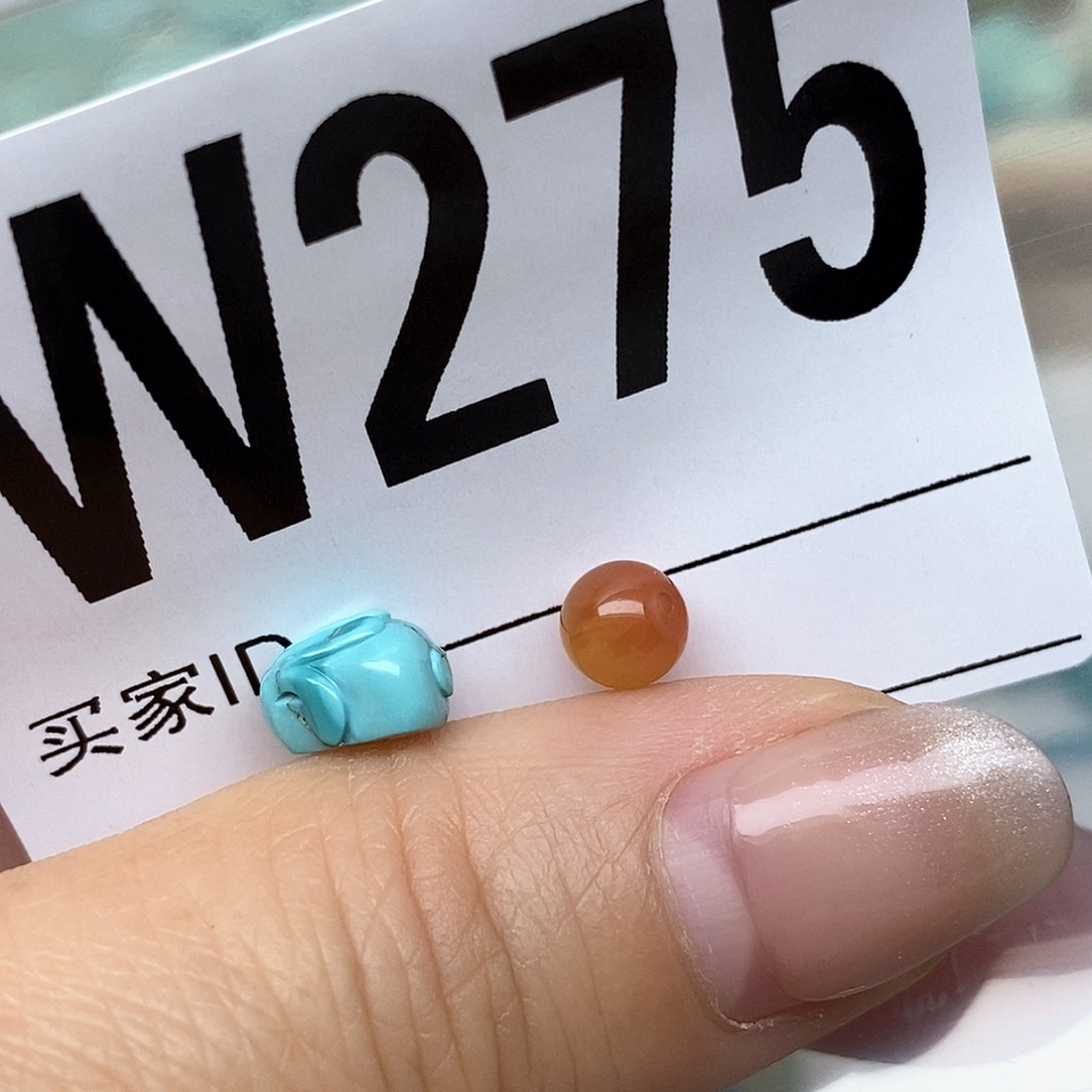 南红玛瑙配饰未镶嵌