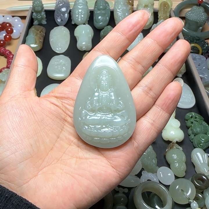 和田玉挂件未镶嵌