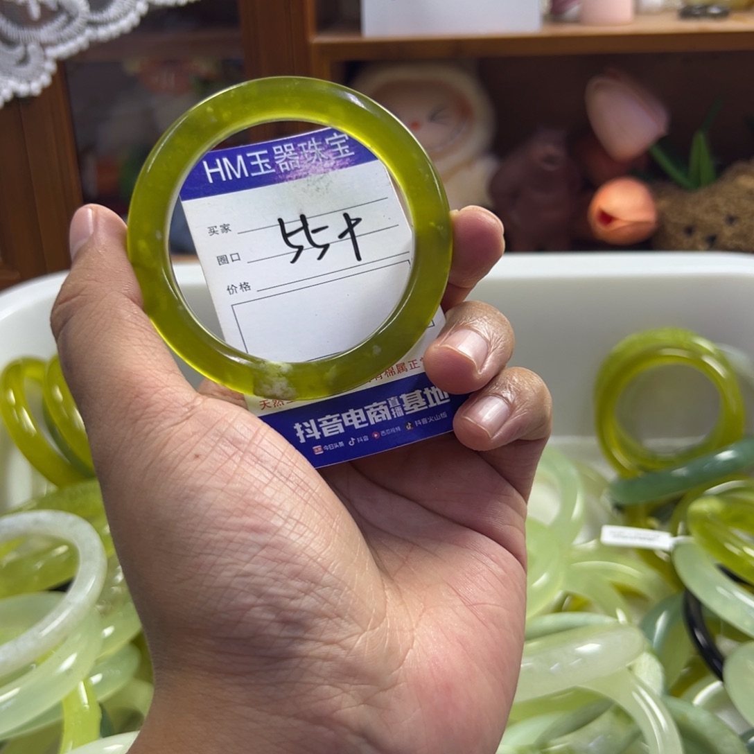 未镶嵌蛇纹石玉手镯496