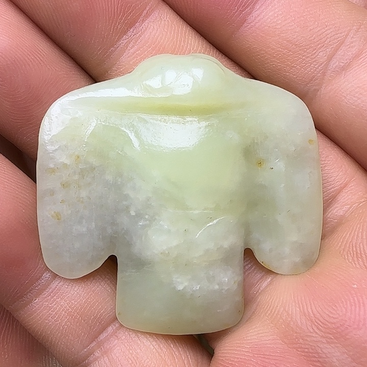 和田玉未镶嵌吊坠(不含链)