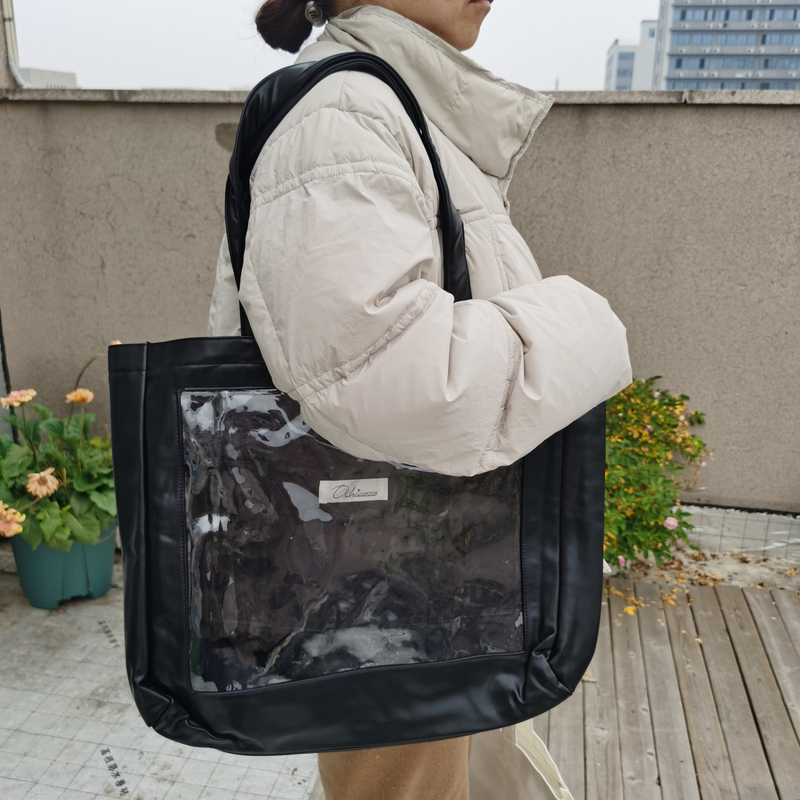 高品质大号女上班通勤日韩风大托特袋单肩包