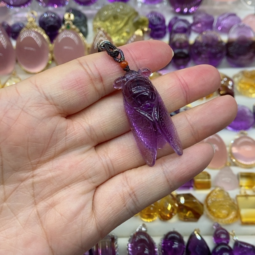 【闪购商品】水晶水晶吊坠未镶嵌