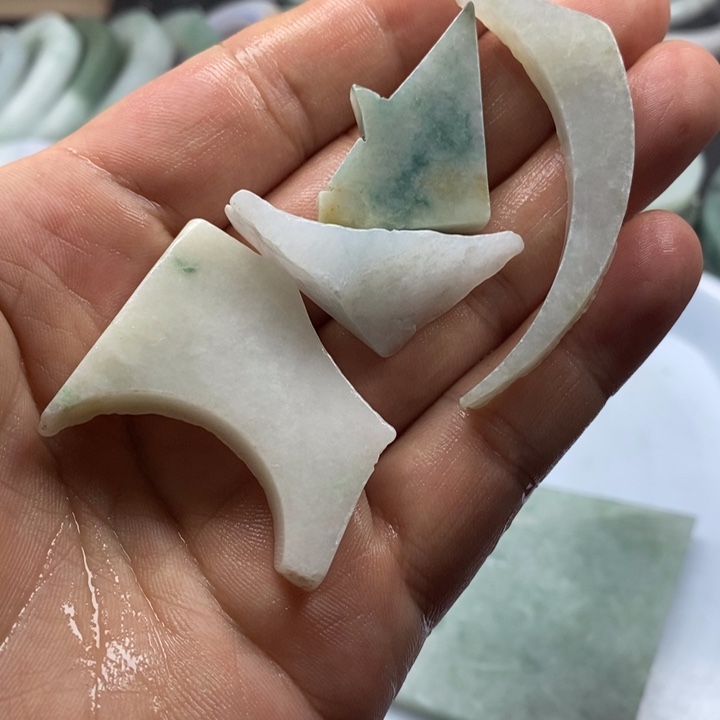翡翠裸石翡翠料子