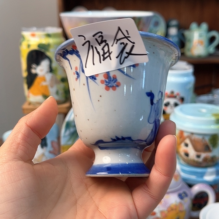 陶A****贝景德镇釉下手绘陶瓷 