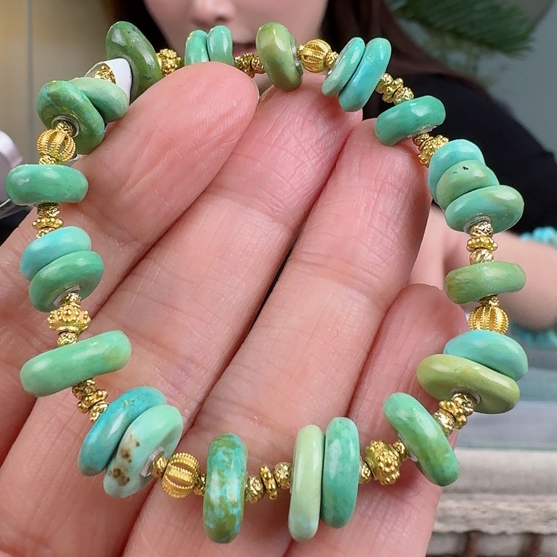 绿松石珠宝奇石未镶嵌