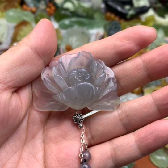【闪购商品】蛇纹石玉颈饰未镶嵌