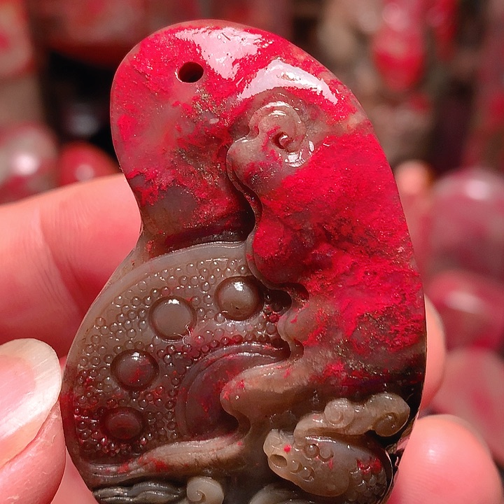 昌化石昌化鸡血石