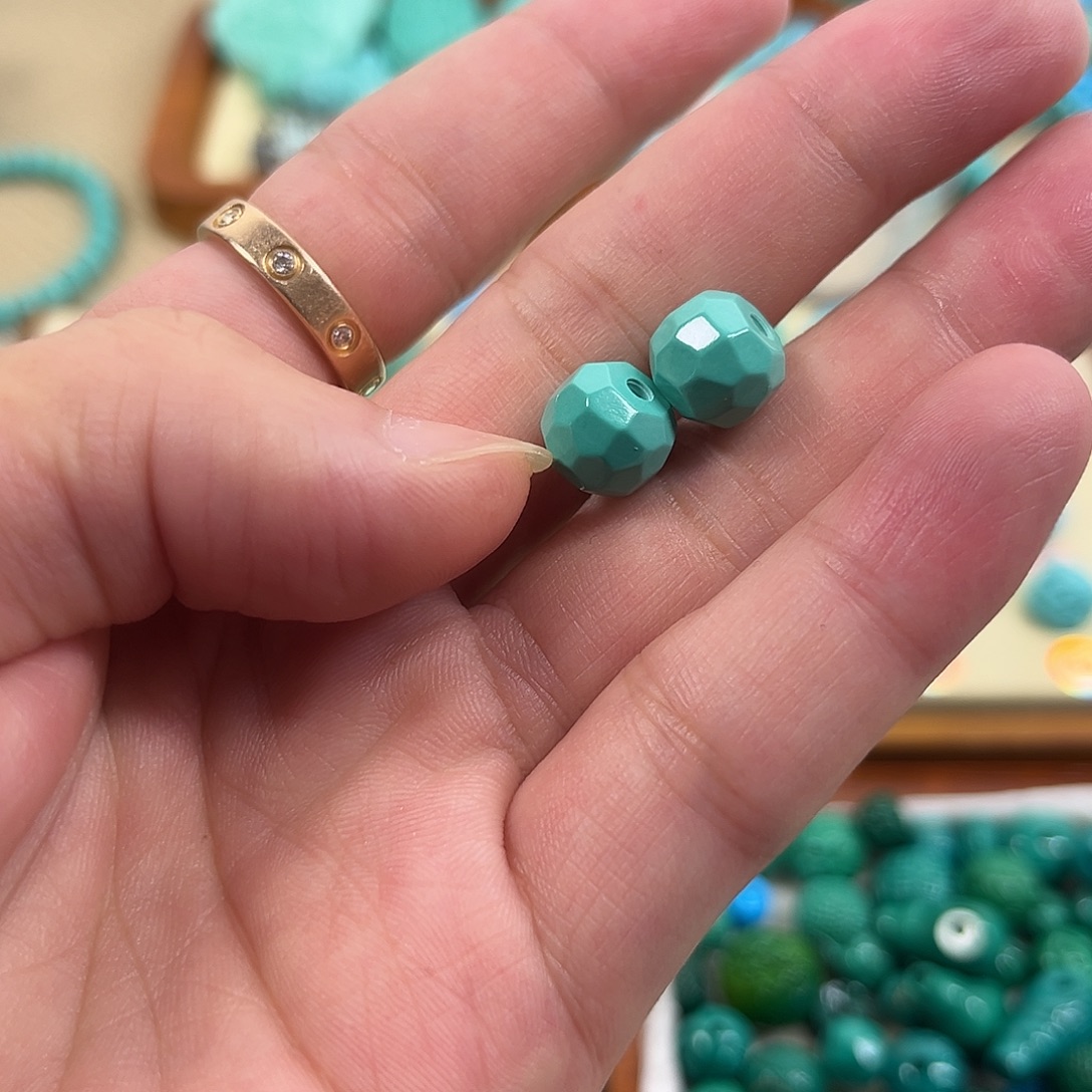 手工雕刻配饰配珠手串尺寸10