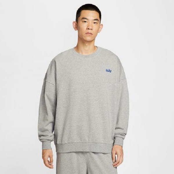NIKE/耐克官方正品灰色圆领卫衣百搭舒适男子 IB8360-063