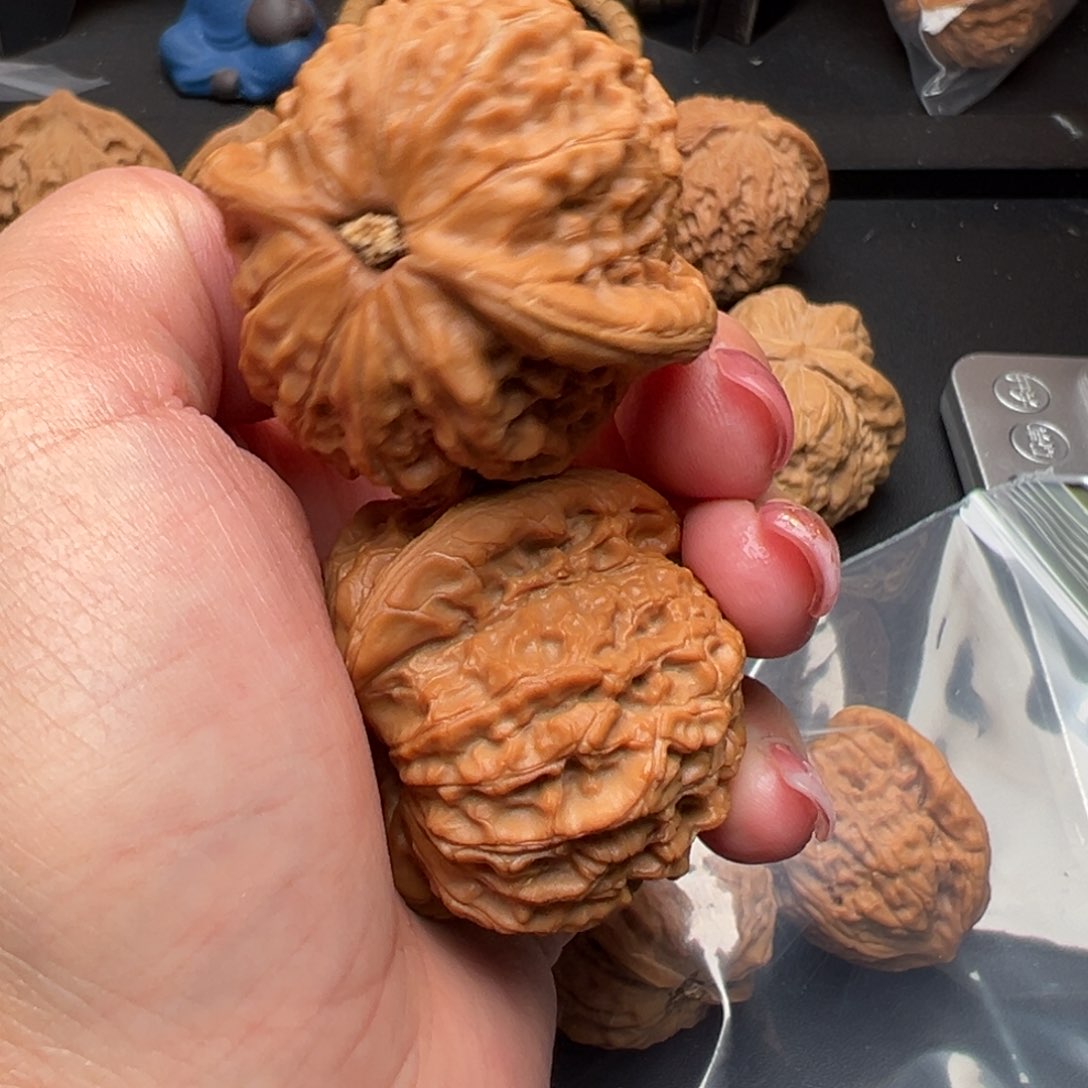 文玩核桃吊坠怨**天我在等