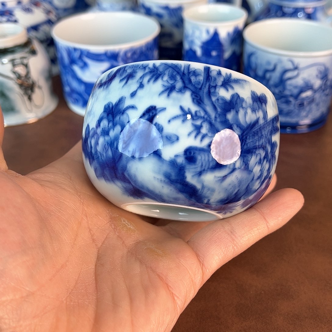 杯景德镇全手工手绘陶瓷