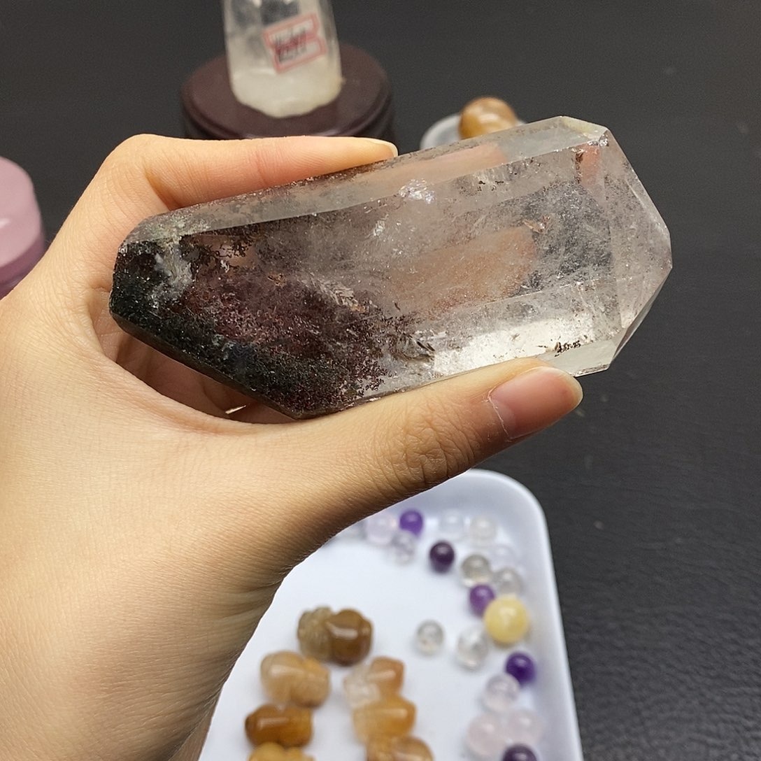 未镶嵌水晶珠宝半成品225水晶石