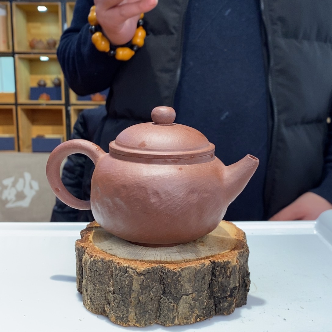 紫砂茶壶全手工手捏壶