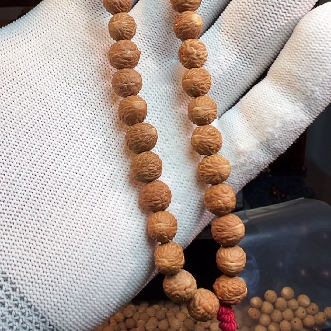 凤眼菩提吊坠野生酸枣核手持